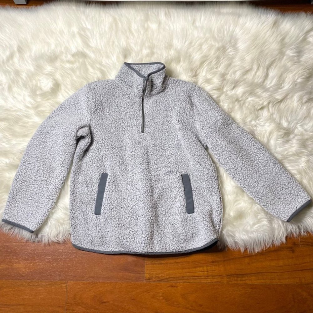 sherpa pullover